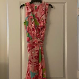 Lilly Pulitzer first impressions wrap dress medium